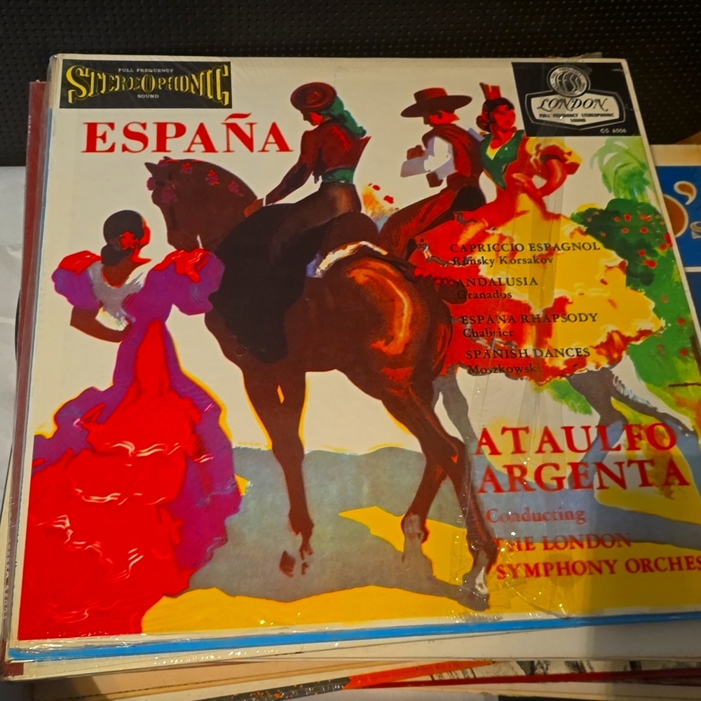 Vintage vinyl record